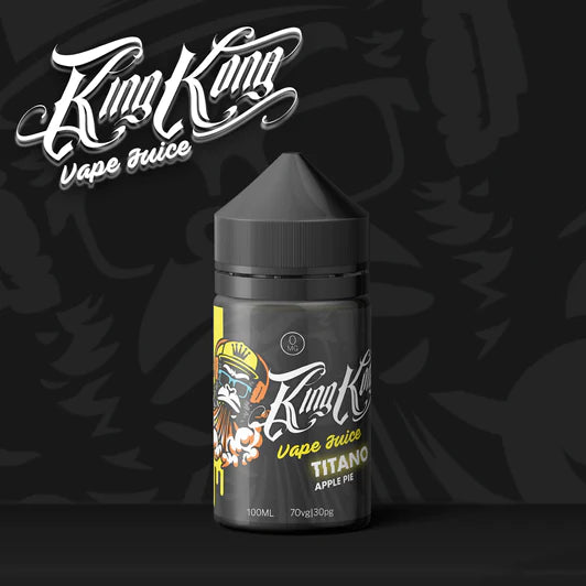 King Kong Vape Juice - Titano Apple Pie - 100ml