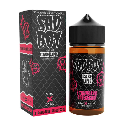 Sadboy E-Liquid - Strawberry Cheesecake - 100ml