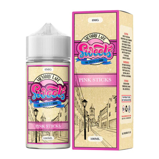 Memory Lane - Sweets - Pink Sticks - 100ml