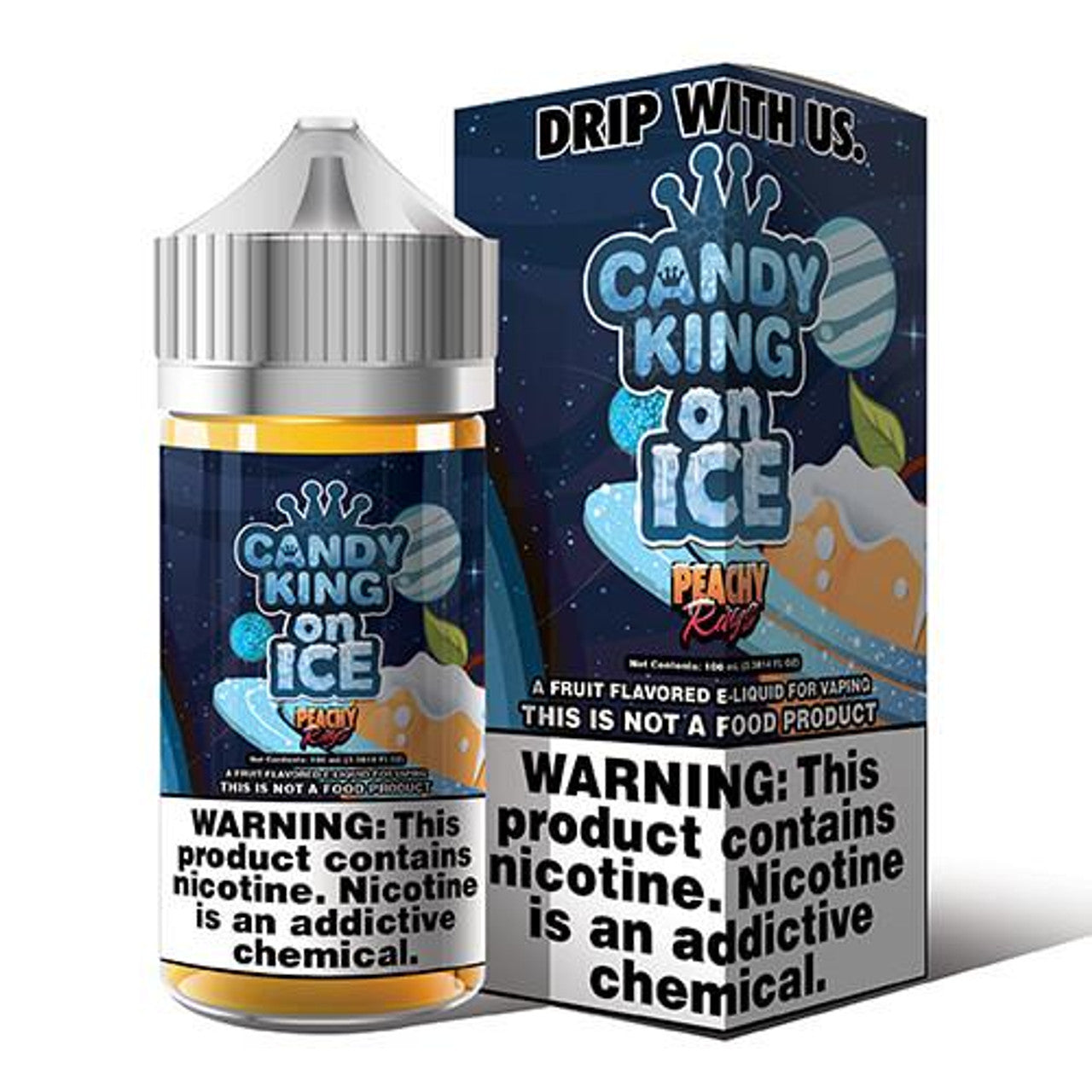 Candy King Ice - Peachy Rings - 100ml