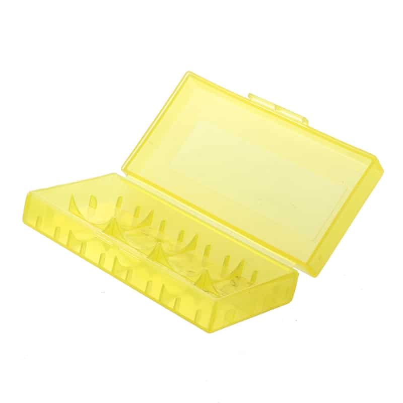 Plastic Storage Case for 18650 Battery