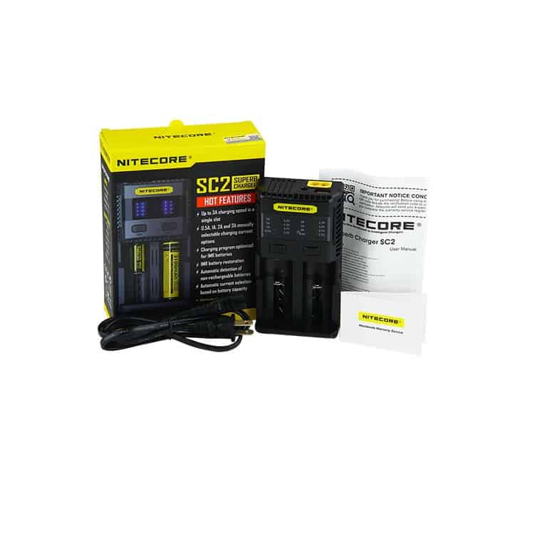 Nitecore Intellicharger SC2 2-slot Charger