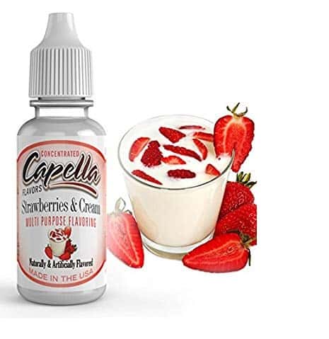 CAPELLA – STRAWBERRIES & CREAM CONCENTRATE – 15ML