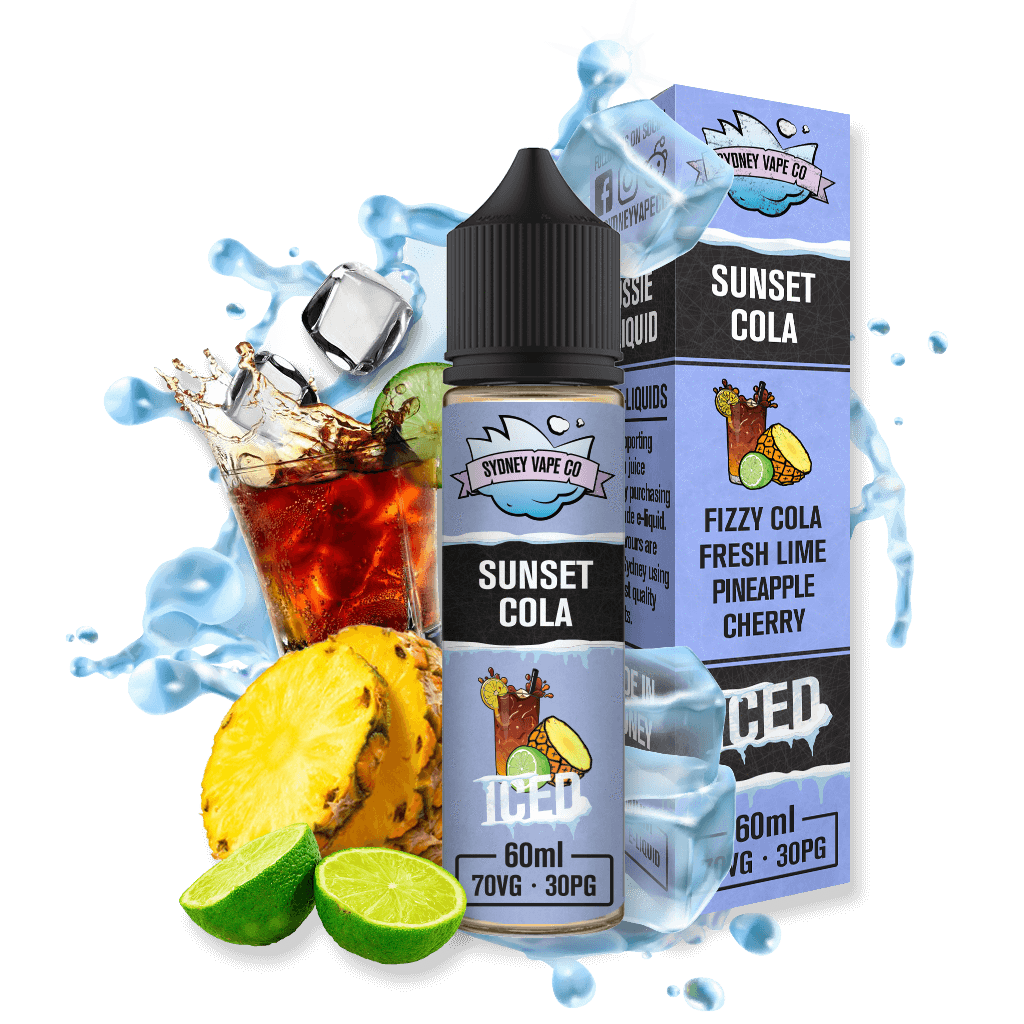 Sydney Vape Co - Sunset Cola ICED - 60ml