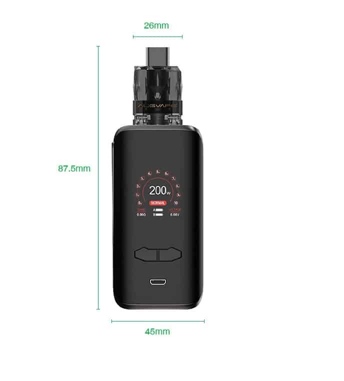 AUGVAPE VX200 TC Kit with Disposable Jewel Tank