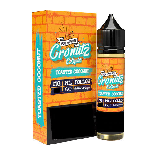 Cronutz E-liquids - Toasted Coconut - 60ml