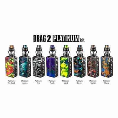 VOOPOO Drag 2 Platinum 177W TC Kit with UFORCE T2