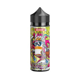 Horny Flava Milkshake - Lime Vanilla - 120mls