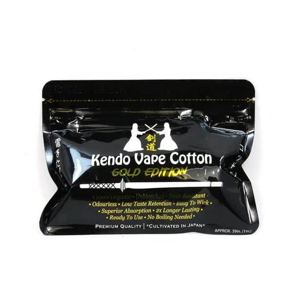 Kendo Vape Cotton Gold Edition