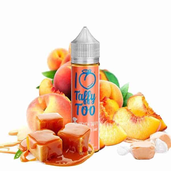 MAD HATTER - I LOVE TAFFY TOO - PEACH TAFFY - 60ML