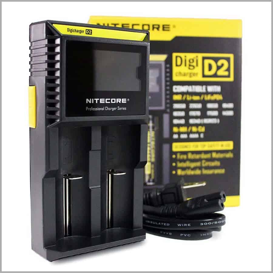 Nitecore Intellicharger D2 LCD Battery Charger