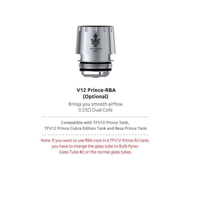 SMOK TFV12 PRINCE Replacement Coil 3pcs