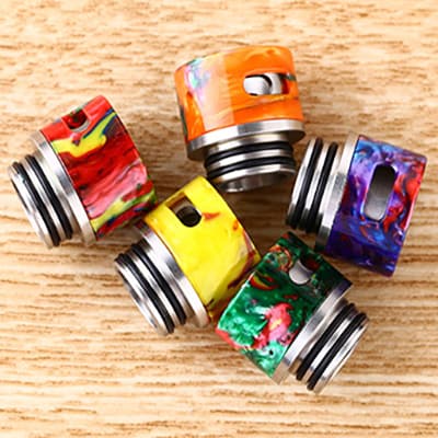 SS Resin 810 Drip Tip (Airflow Hole)