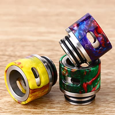 SS Resin 810 Drip Tip (Airflow Hole)