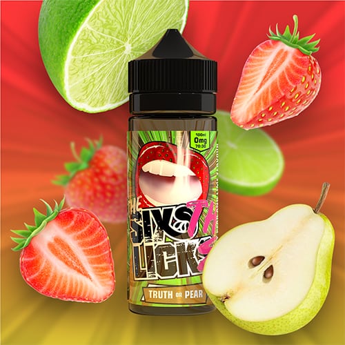 SIX LICKS - TRUTH OR PEAR - 100ml