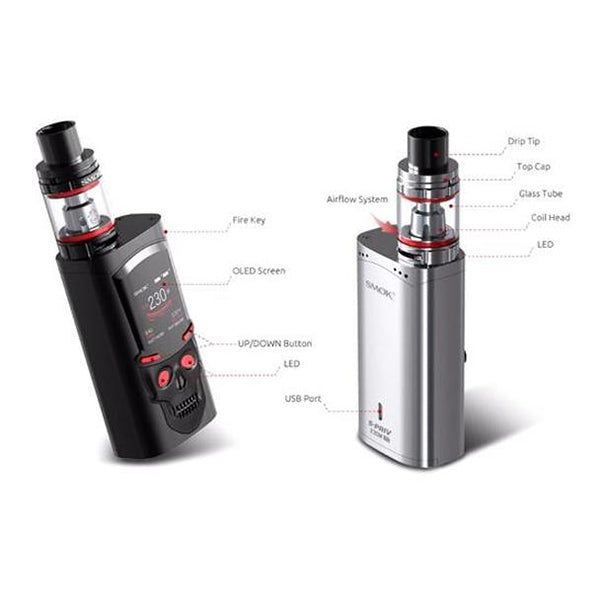 Smok S-PRIV TC 230W Kit With Big Baby Light Edition Tank