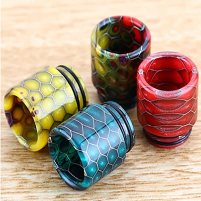 Aleader 810 Drip Tip Snake Skin Epoxy Resin