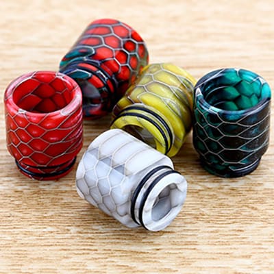 Aleader 810 Drip Tip Snake Skin Epoxy Resin