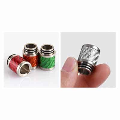 Stainless Steel Carbon Fiber 810 Drip Tip 0306