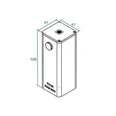 Steam Crave Titan PWM VV Box MOD