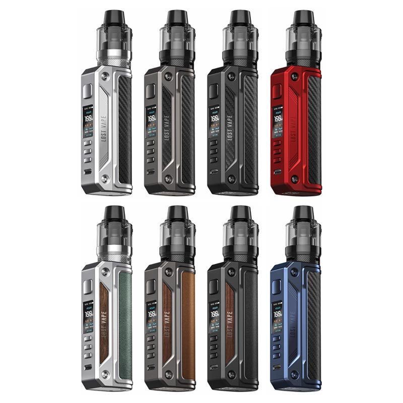 Lost Vape - Thelema Solo 100W Mod Kit with UB PRO Pod Tank Atomizer 5ml