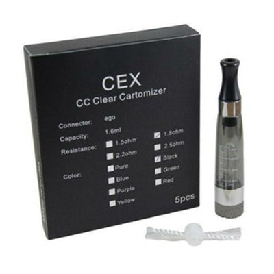 Kangertech CEX eGo CC Clearomizer 1.6ml 5pcs