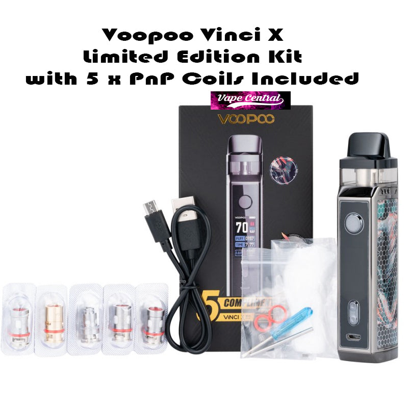 VOOPOO VINCI X 70W Pod Kit 5.5ml with 5 PnP Coils Included