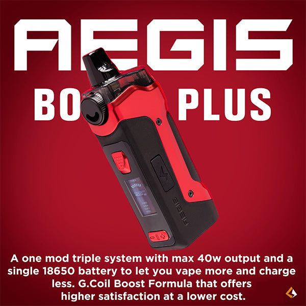 Geekvape Aegis Boost Plus 40W 18650 Pod Kit