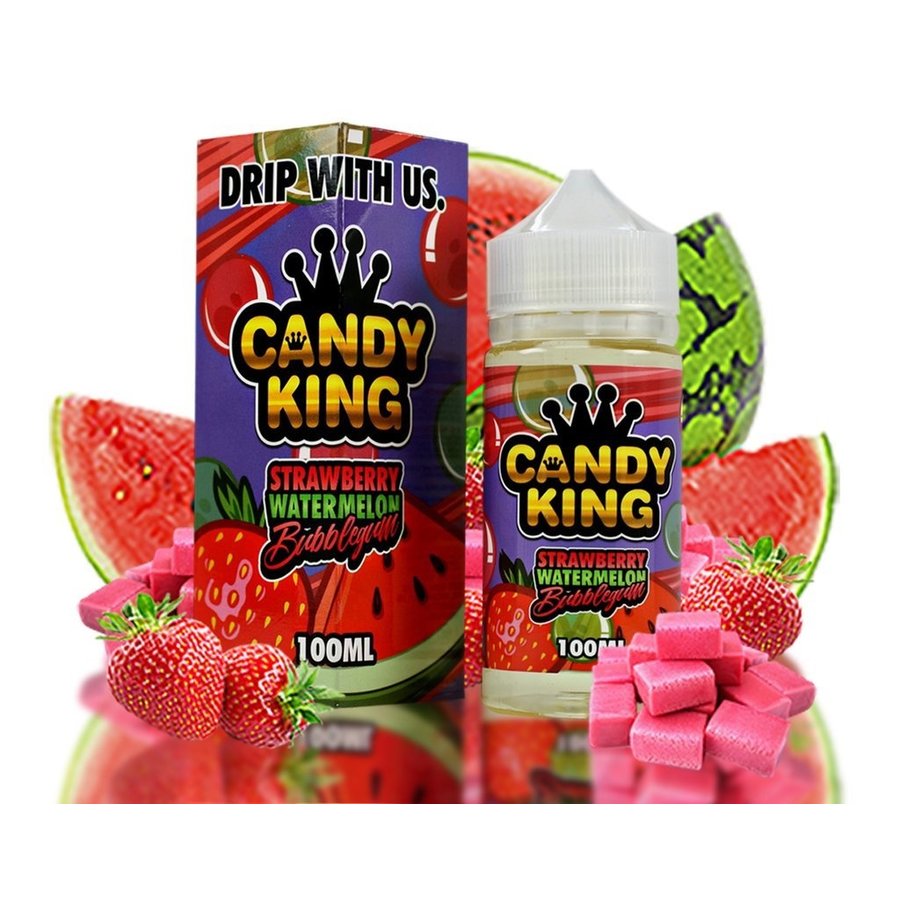 Candy King - Strawberry Watermelon Bubblegum - 100ml