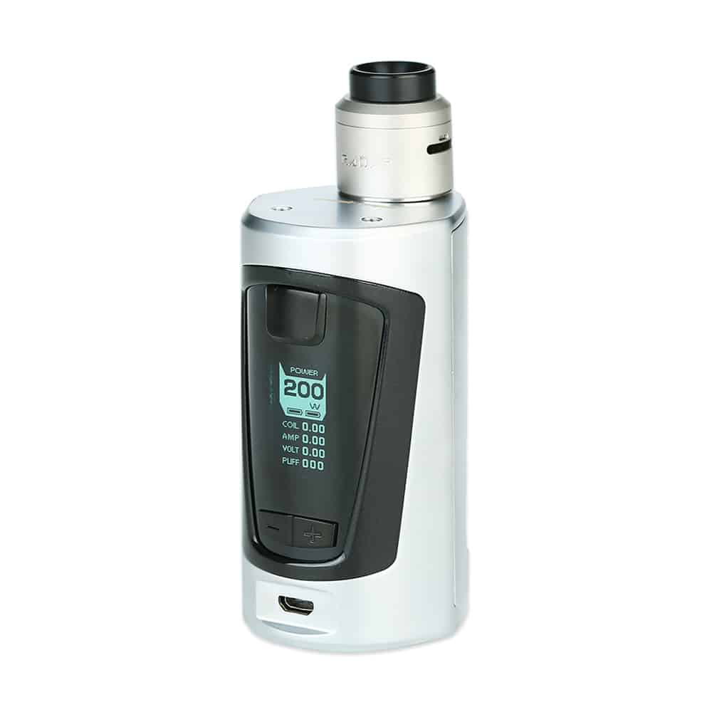 GeekVape GBOX Squonker 200W TC Kit with Radar RDA