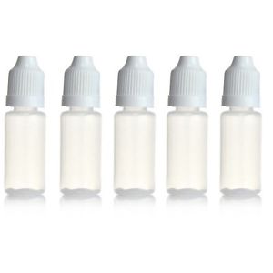 LDPE Squeezable Empty Bottles with Caps (5 Pack) B2