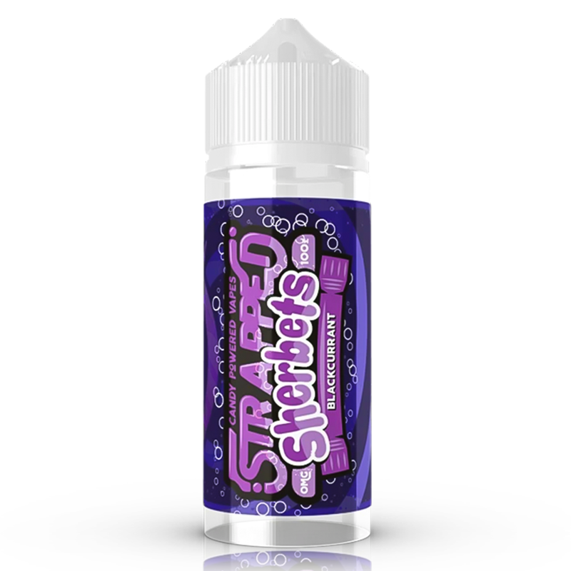 Strapped Sherbet - Blackcurrant Sherbet - 100ml